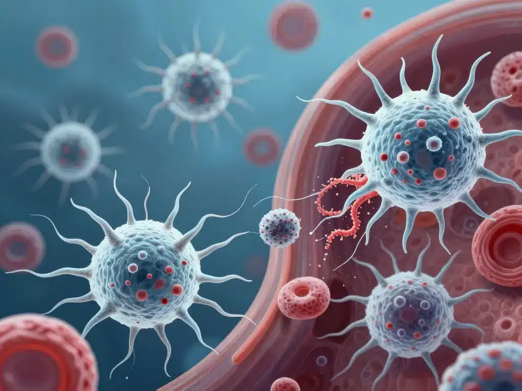 Nitrophil action immunité inflammation illustration