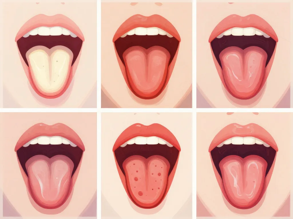 Photo de maladie de la langue symptômes typiques en images