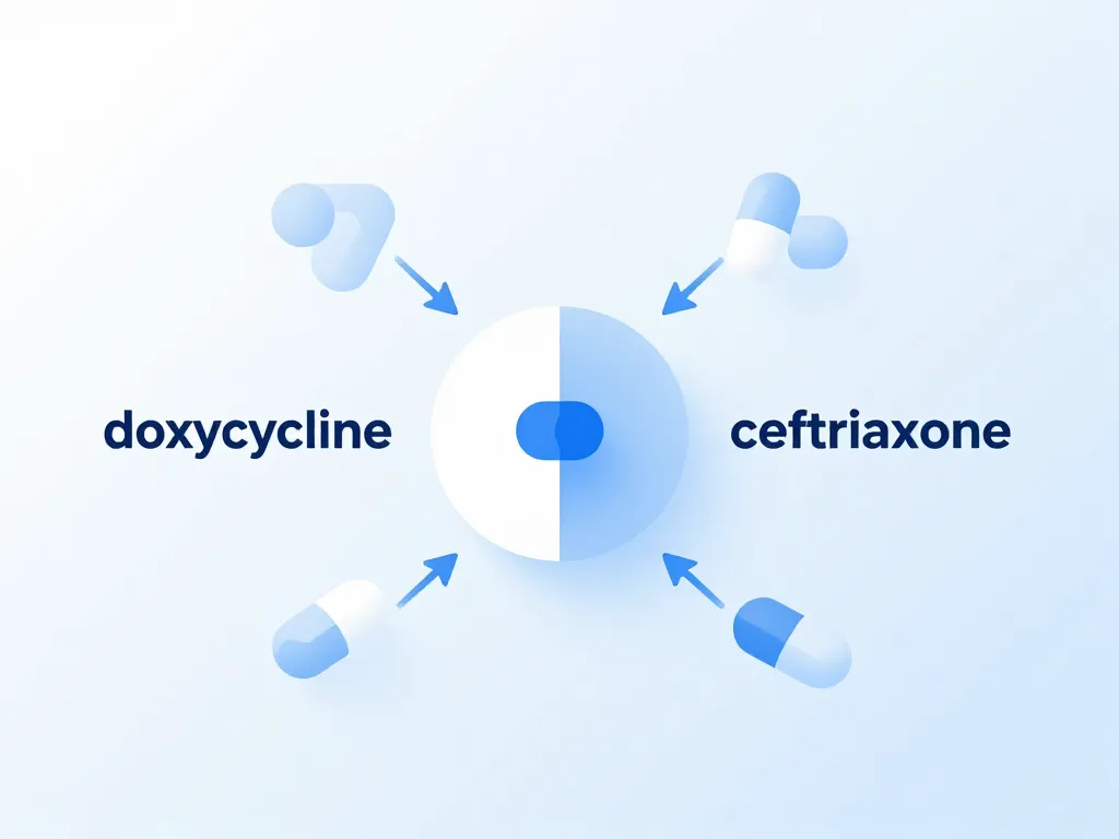 schéma piperacilline lyme comparatif autres antibiotiques