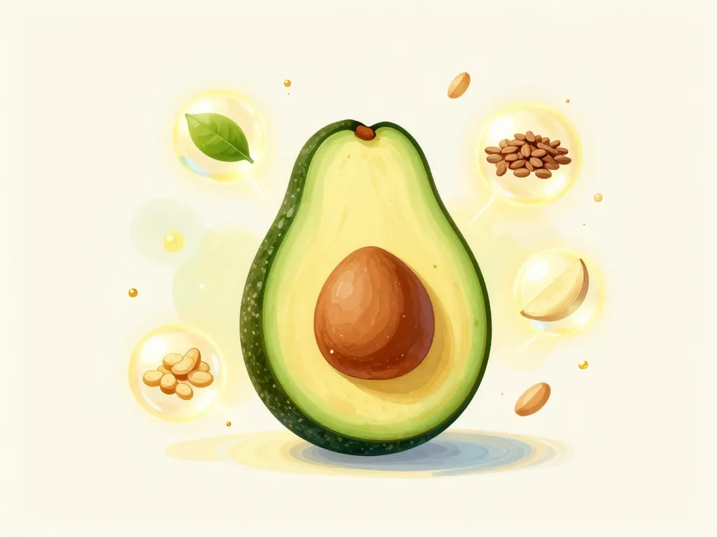 poids avocat et apports nutritionnels illustrés