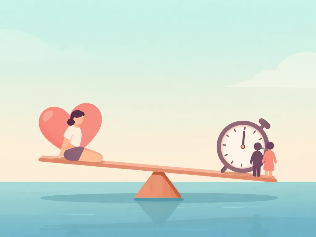 Image prends soin de toi équilibre quotidien symbolique