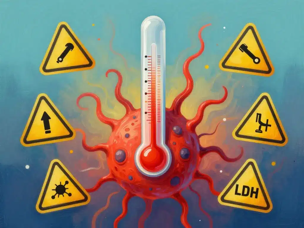 Seuils et risques quel taux de LDH pour un cancer illustration