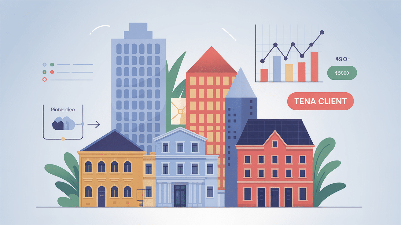 Illustration tena client performance locative immobilier entreprise