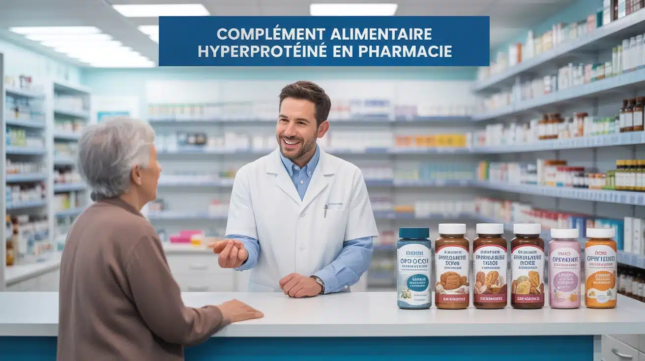 complement alimentaire hyperproteine pharmacie comptoir