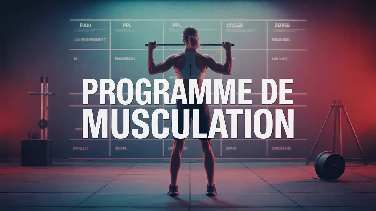 programme musculation illustration entraînement
