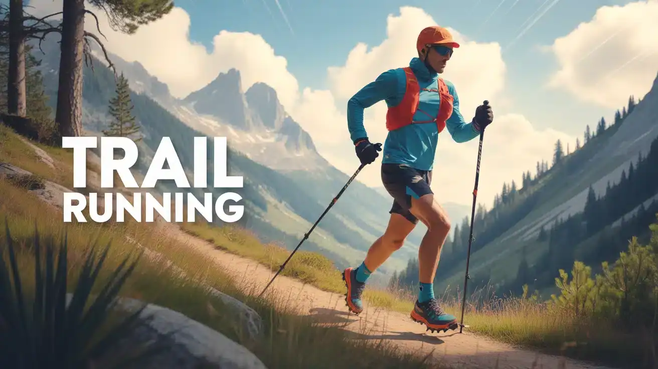 Running trail coureur sentier montagne