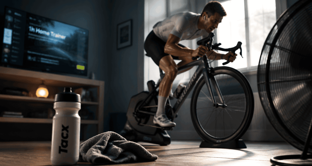 1h de home trainer par jour cycliste effort