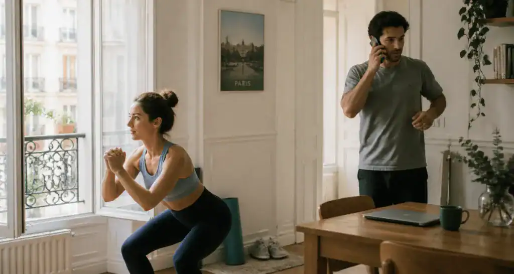 30 min de sport par jour en intérieur