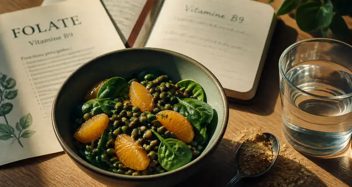 À quoi sert la vitamine B9 : sources alimentaires et prévention carence