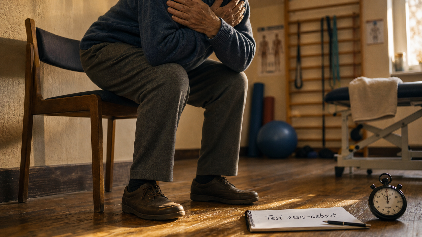 Plus de force dans les jambes pour me relever : test assis-debout