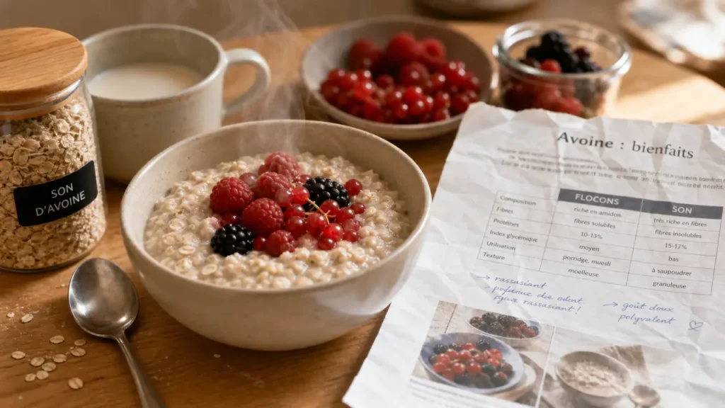 Avoine : bienfaits réels, risques digestifs et guide de consommation