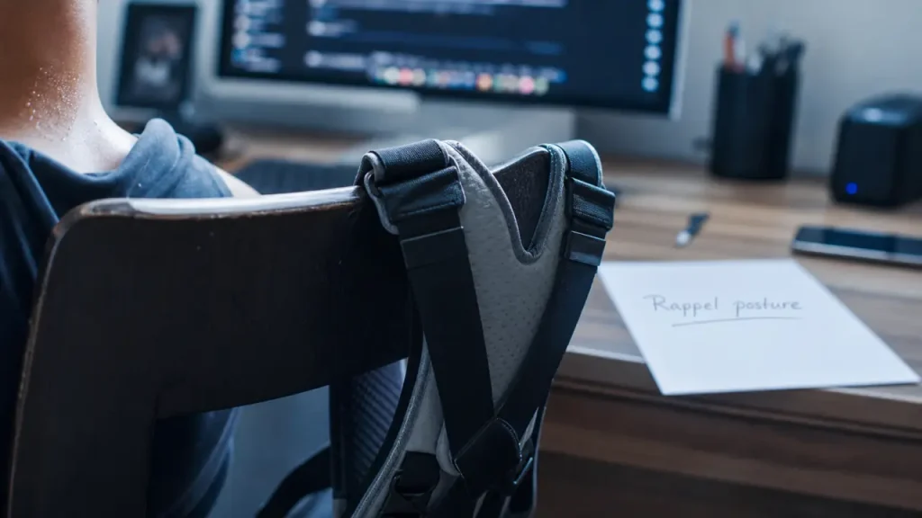 Correcteur de posture : l’avis des kinés, l’usage court et les erreurs à éviter