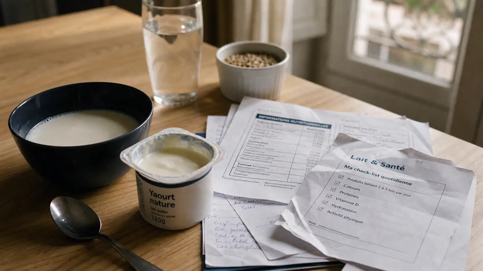 Le lait de vache est il bon pour la sante : bol de lait, calcium et lactose
