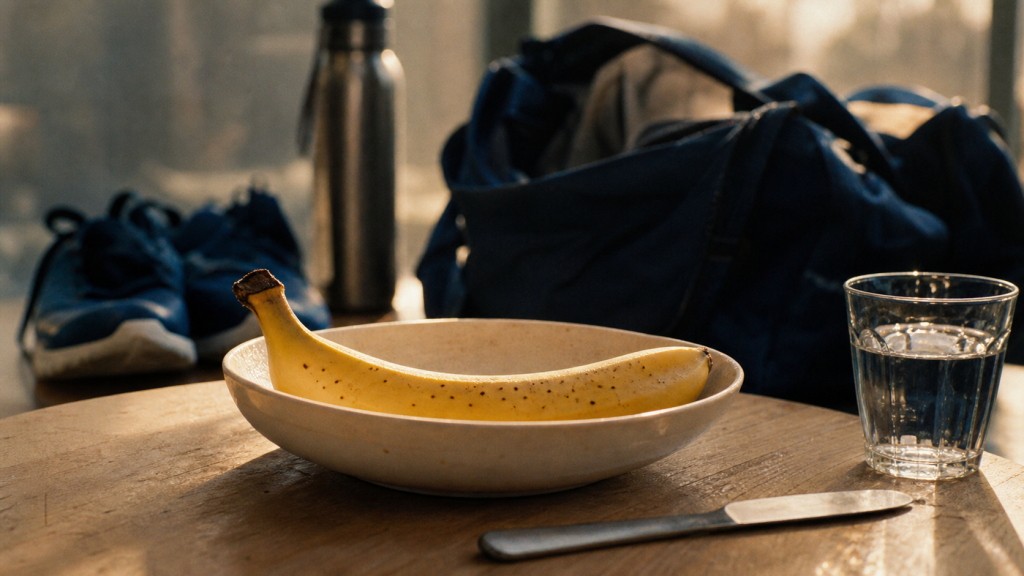 Banane avant le sport : le bon timing pour l’énergie et la digestion