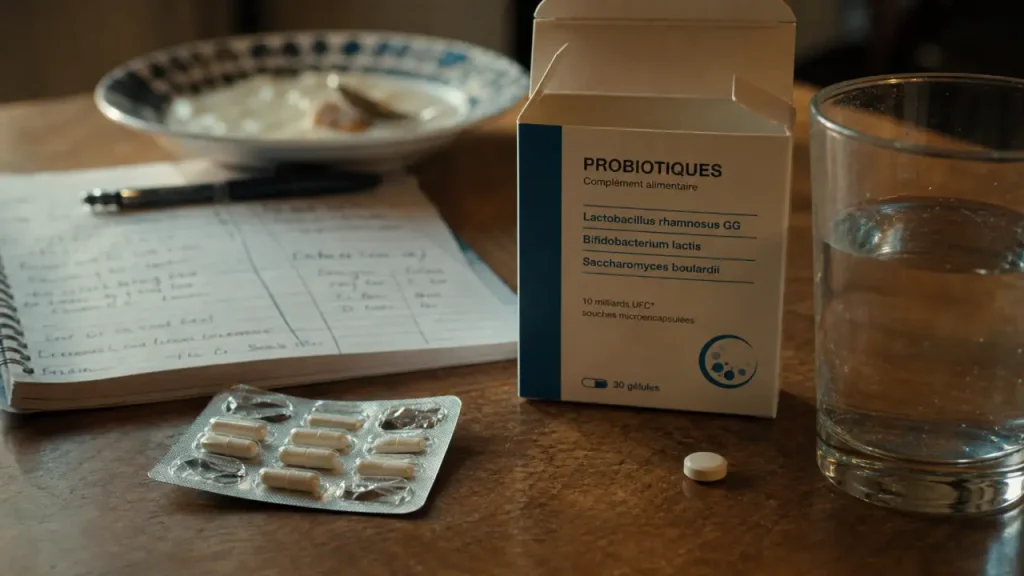 Probiotique après antibio : l’écart de 2 heures et les souches à privilégier