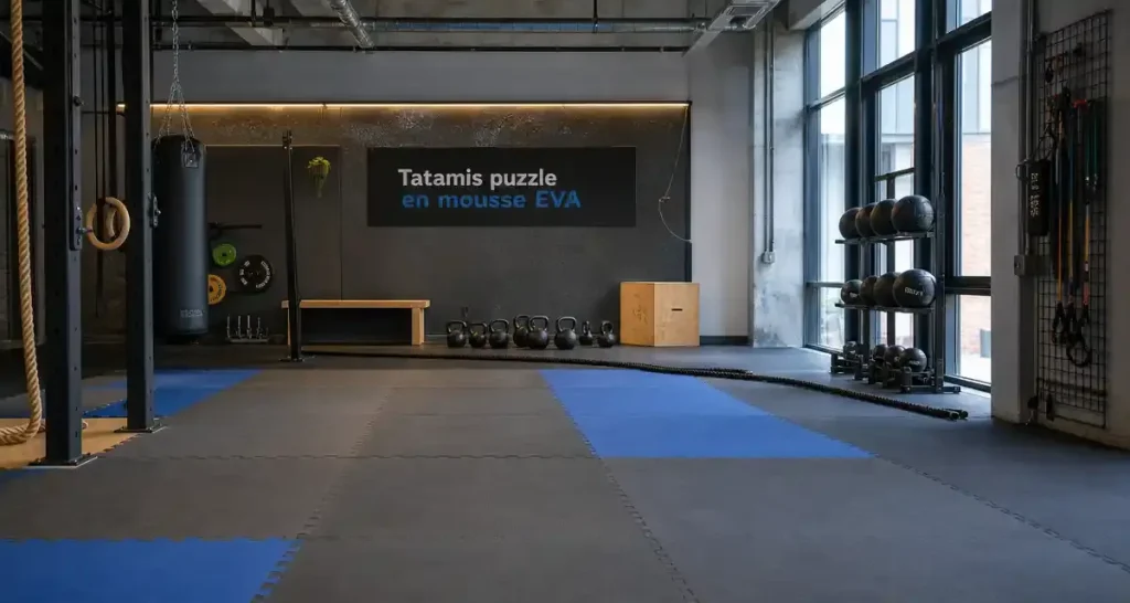 Tatamis puzzle en mousse EVA : une solution adaptée aux nouveaux espaces d’entraînement
