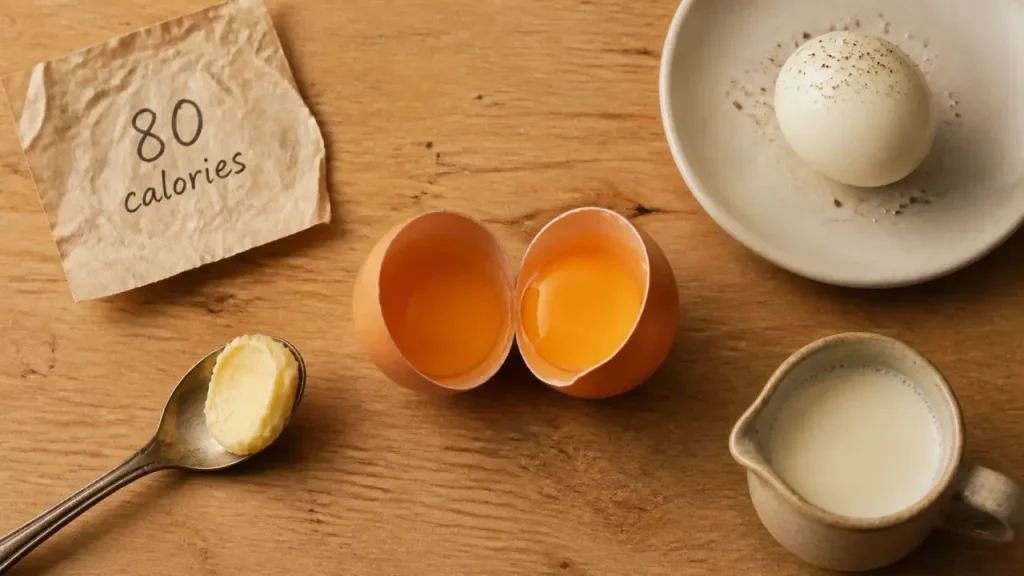 80 calories, 6 g de protéines : ce que change vraiment le calibre et la cuisson des œufs