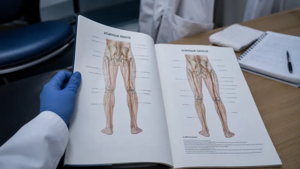 Sciatique droite ou gauche : faut-il s’inquiéter de la localisation de la douleur ?