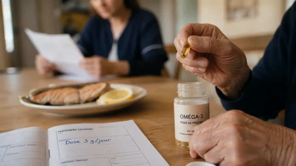Oméga-3 et Alzheimer : quels effets secondaires surveiller avant 3 g/jour ?