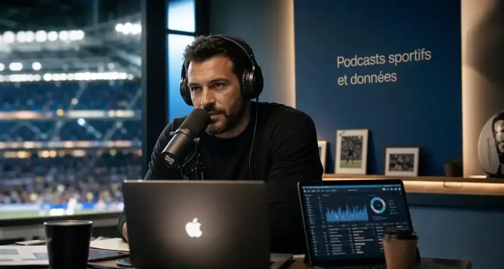 Podcasts sportifs et données : une nouvelle manière de comprendre le match