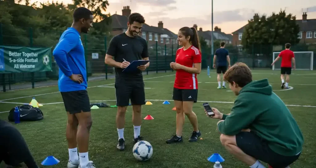 Comment créer son équipe de foot à 5 et organiser des matchs réguliers entre amis ?