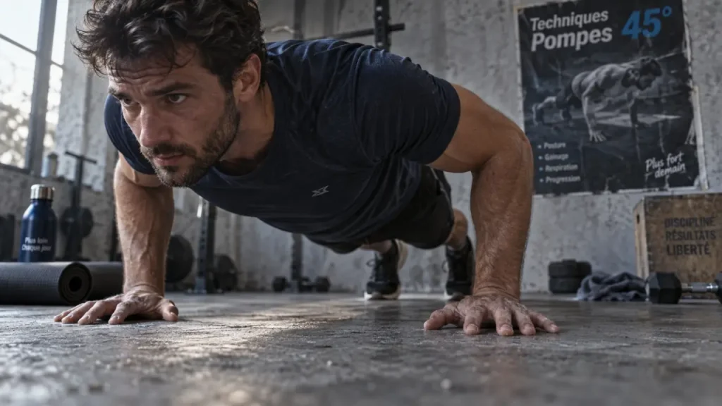 Les pompes renforcent le haut du corps, à condition de maîtriser la technique