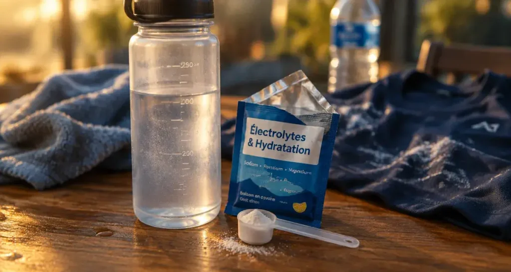 Électrolytes et hydratation : quand l’eau seule ne suffit plus