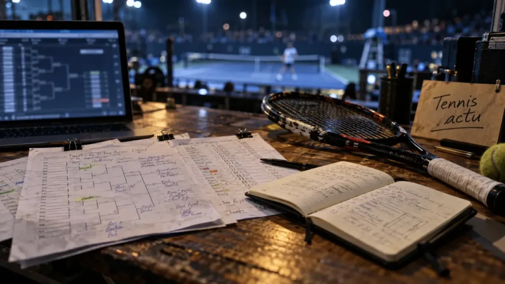 L’actualité tennis en un coup d’œil : résultats, citations et tournois